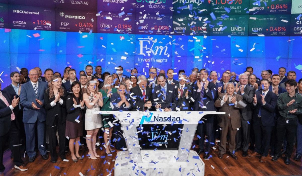 Bell Ringing Celebration at the Nasdaq Stock Exchange